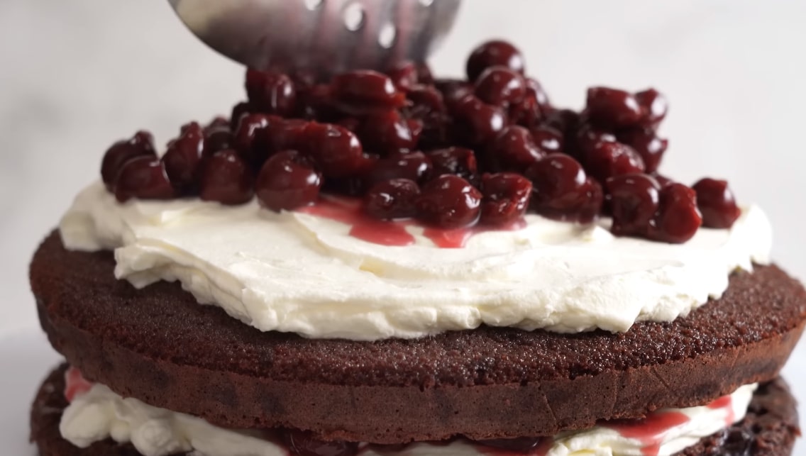 Preparation of the Black Forest Cake