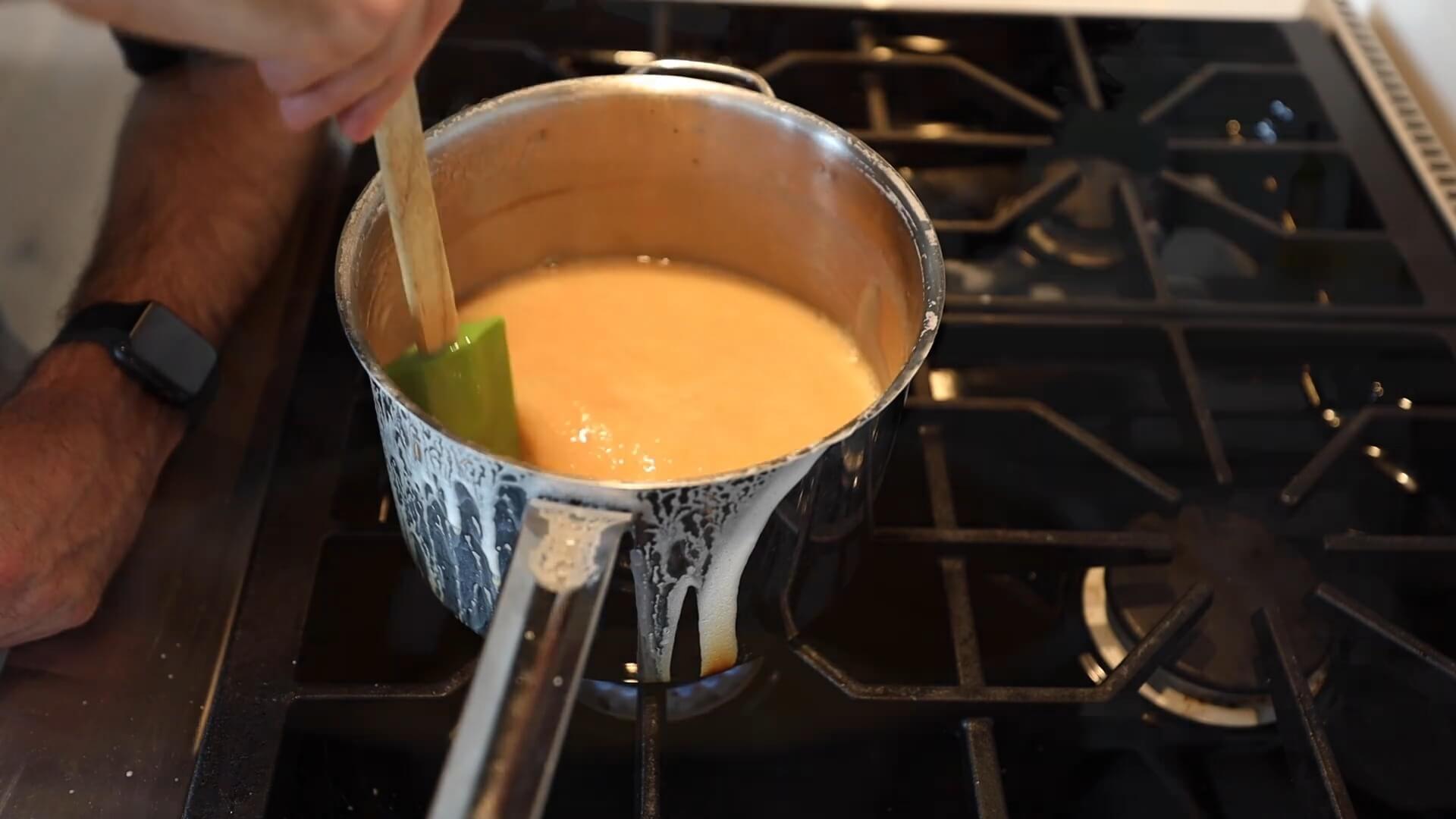 Caramelized Milk on the Stovetop