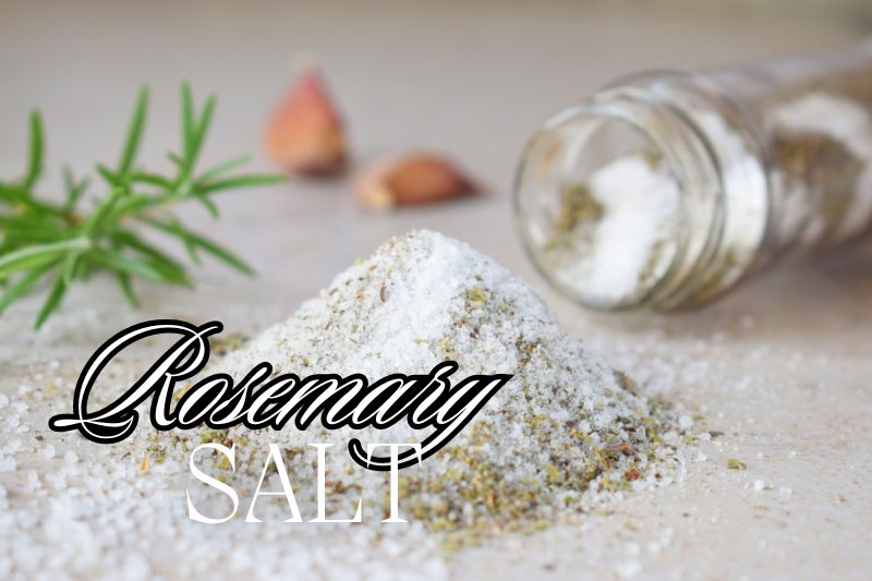 Creating Rosemary Salt