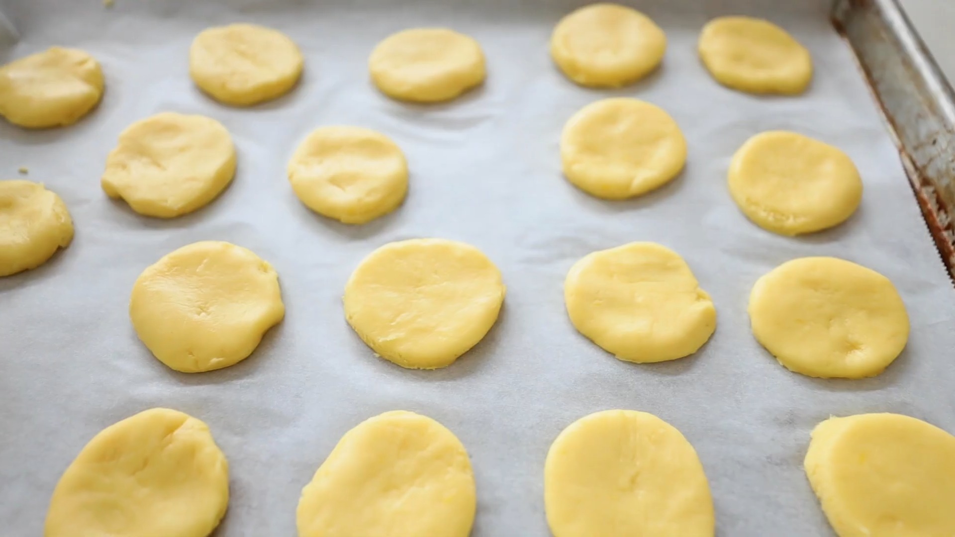 Shaping and Baking Alfajores