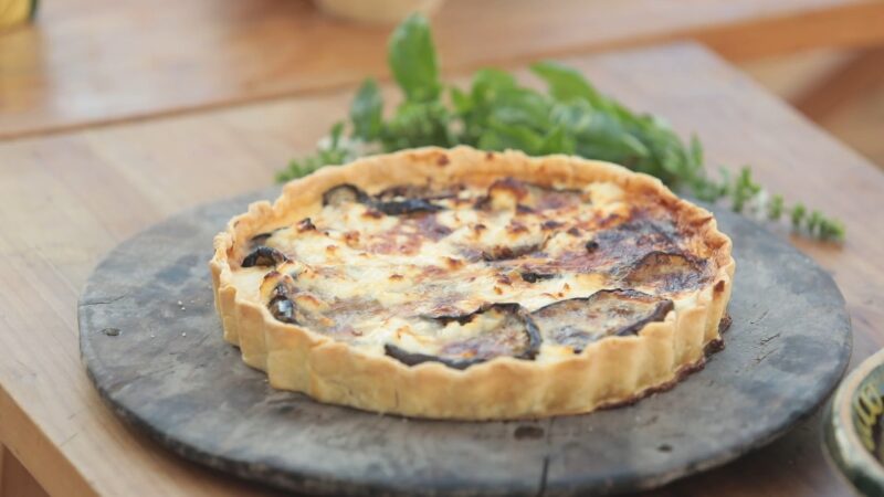 Vegetable Tart with Melted Fontina