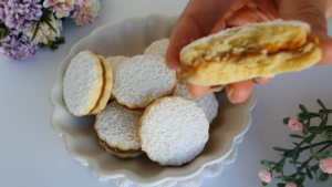 Alfajores _ Dulce De Leche Sandwich Cookies