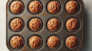 Bake for 18-20 minutes, or until a toothpick inserted into the center of a muffin comes out clean.