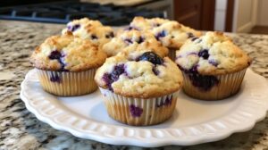 Let the muffins cool in the tin for 5 minutes, then transfer to a wire rack to cool completely.